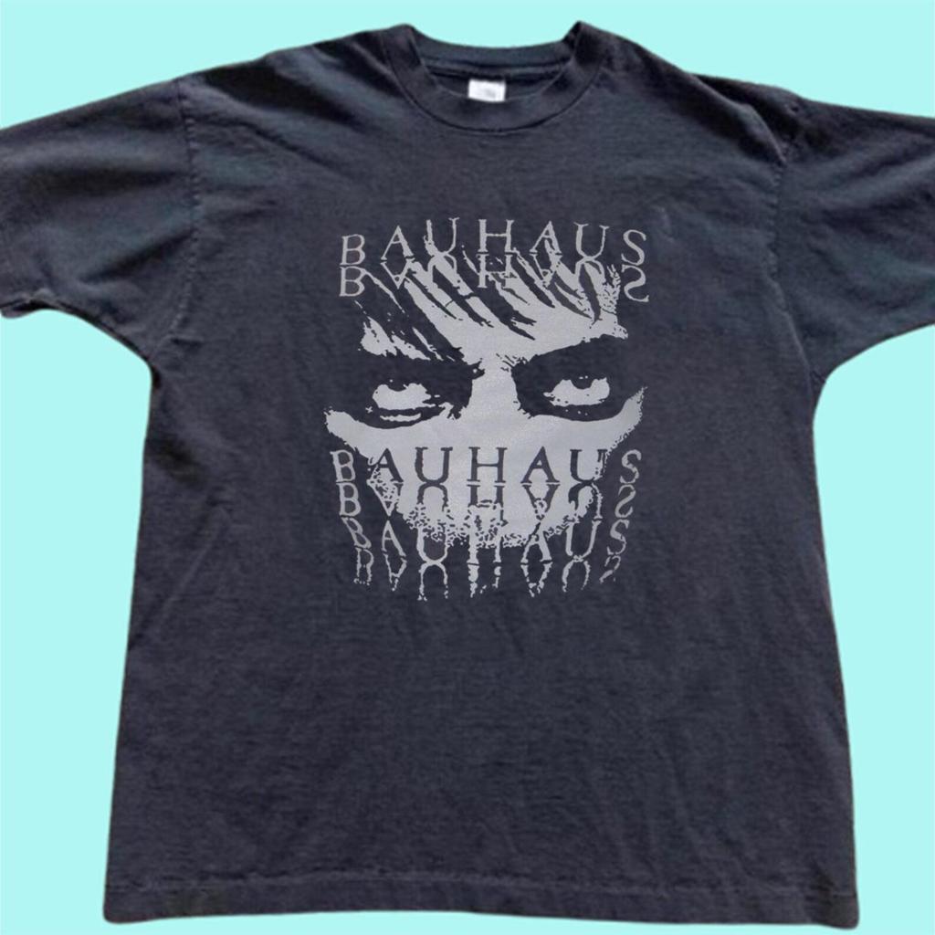 Bauhaus T-Shirt, Trendy Tees, Gothic clothing, Unisex Cotton Concert Apparel T-shirt