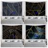 Geometric Pattern Colorful Tapestry Office Living Room Tapestry Home Wall Decoration Tapestry