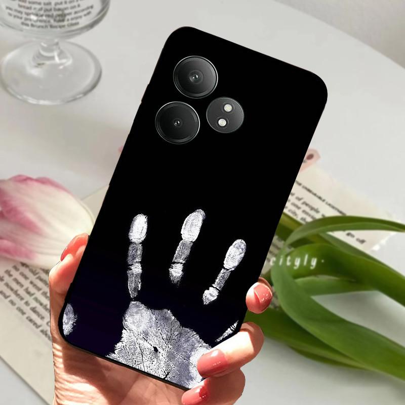 Для Realme GT 6 GT6 Чехол Ударопрочный Мягкий ТПУ Силиконовый Чехол для Телефона Для Realme GT 6T Capa Realme GT6 GT6T Мультяшный Матовый Бампер