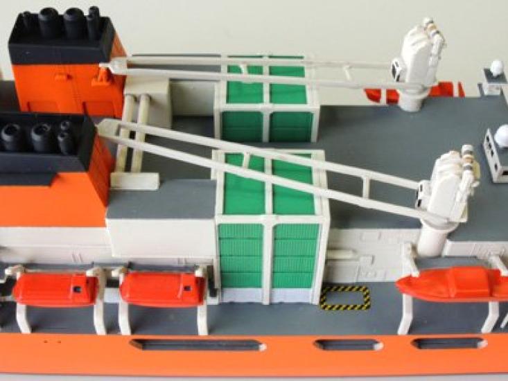 Foresight Shirase AGB5003 SMP013 Антарктический ледокол 1/700 Пластиковая модель Сборка