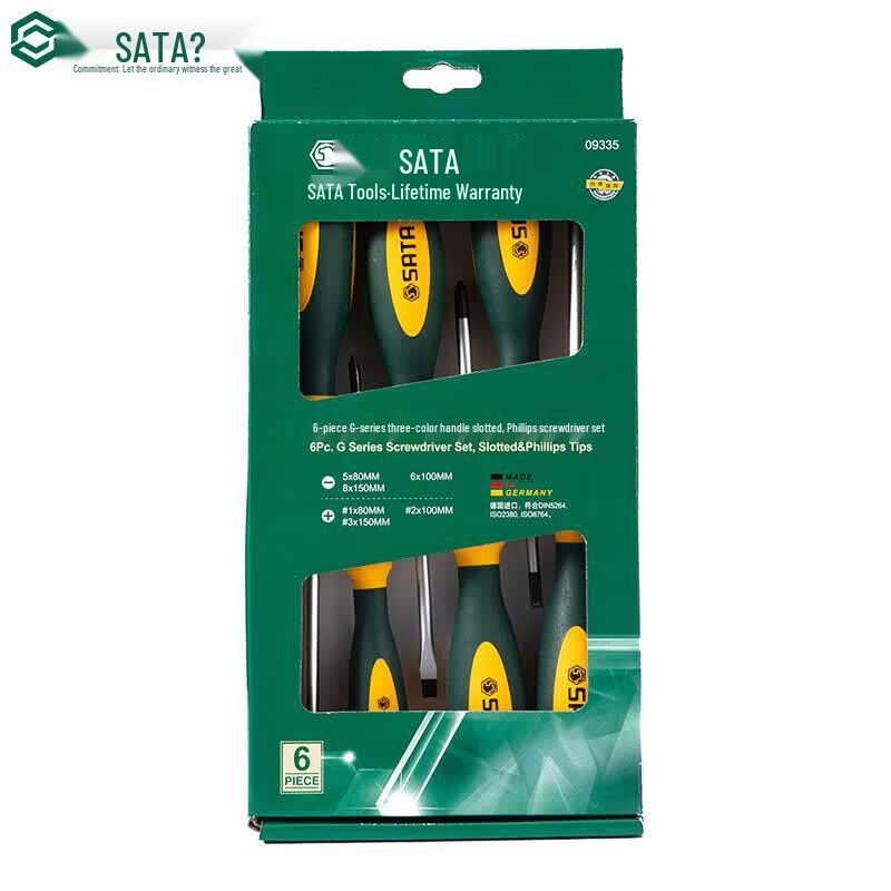 SATA 09335 Набор из 6 отверток серии G