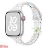 Compatible with Apple Watch 6-10 T-shaped Slim Confetti Silicone Sport Band