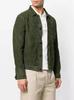 AL KHALID Stylish Shirt Casual Handmade Men's GREEN Soft Suede Leaher Shirt Real Lambskin