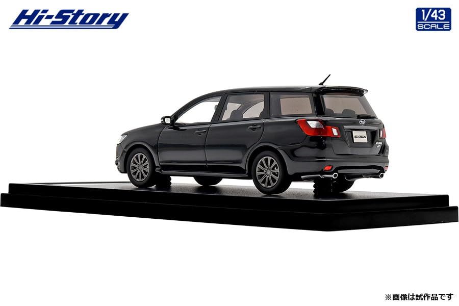 INTERALLIED Hi Story Scale Subaru EXIGA Obtician Black Pearl Готовая модель HS518BK 1/43 2.0GT (2008)