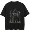 Streetwear Dobermann Graphic T-Shirt Cotton Tshirt Unisex Tops Tees Short Sleeves T Shirt