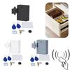 Electronic Lock RFID Electronic Cabinet Lock with 2 Key Hidden DIY RFID Lock Smart Sensor for Wooden Drawer Locker Cupboard