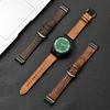 Кожаный ремешок без зазоров для Samsung Galaxy Watch 7 6 5 4 40мм 44мм Браслет для Galaxy Watch 6Classic 43 47мм 5Pro 45мм