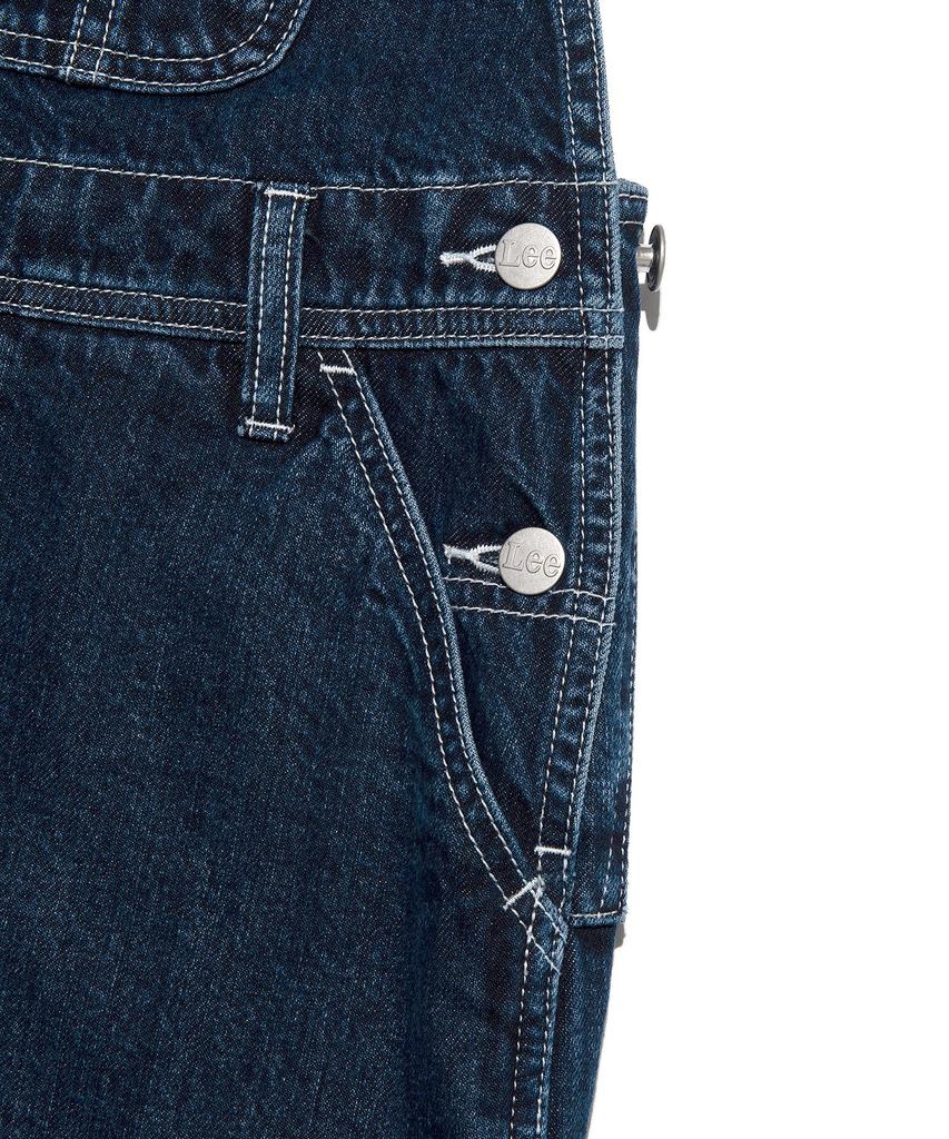 Lee Women'S Denim Overalls Skirt Indigo Dark
