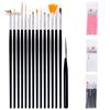 Puntos Nail Art Manicure Tool 15Pcs/Set Pro Dotting Drawing Pen Polish Makeup Brushes S
