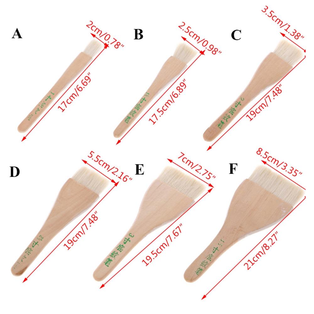 Wood Handle Acrylic Painting Art Supplies Paint Brushes Drawing Brush Student Stationary