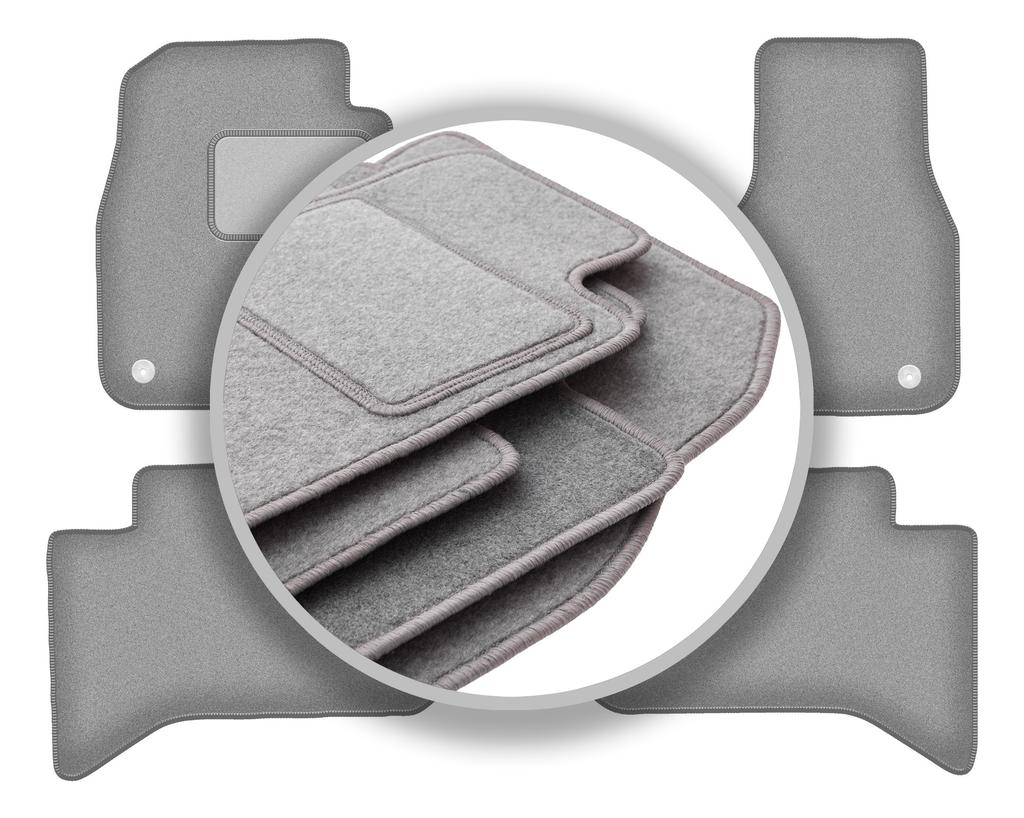 Gray car mats for: Dodge RAM short DJ (2009-2019)