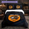 Hull FC Pattern Microfiber 3Pcs Bedding Set Decor Duvet Cover Set For Bedroom Home Use