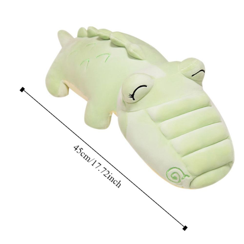 Hugging Pillows Crocodile Plush Toy Pendant Stuffed Animal Crocodile Throw Pillows Kids Toy