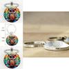 Owl Themed Keyring With Zinc Alloy Craftsmanship For Cute Accessories And Gifts