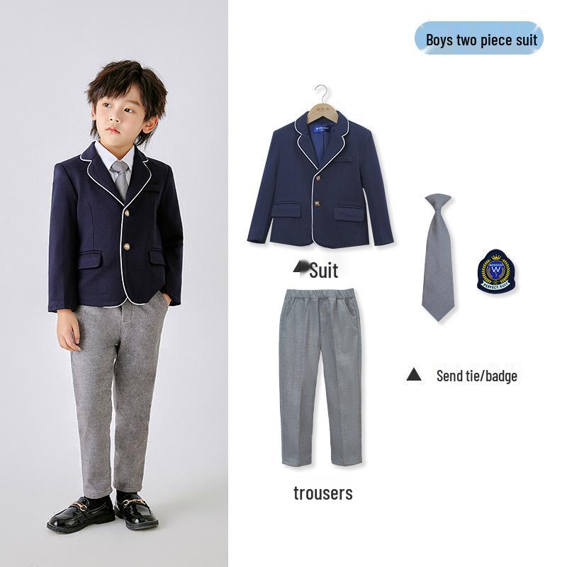 Детская спортивная одежда в британском стиле, школьная форма для детского сада и начальной школы