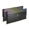 CORSAIR DOMINATOR Titanium DDR5 RGB Lighting Enhancement Kit 2 Modules 0GB RAM CORSAIR iCUE Compatible Black – – – –