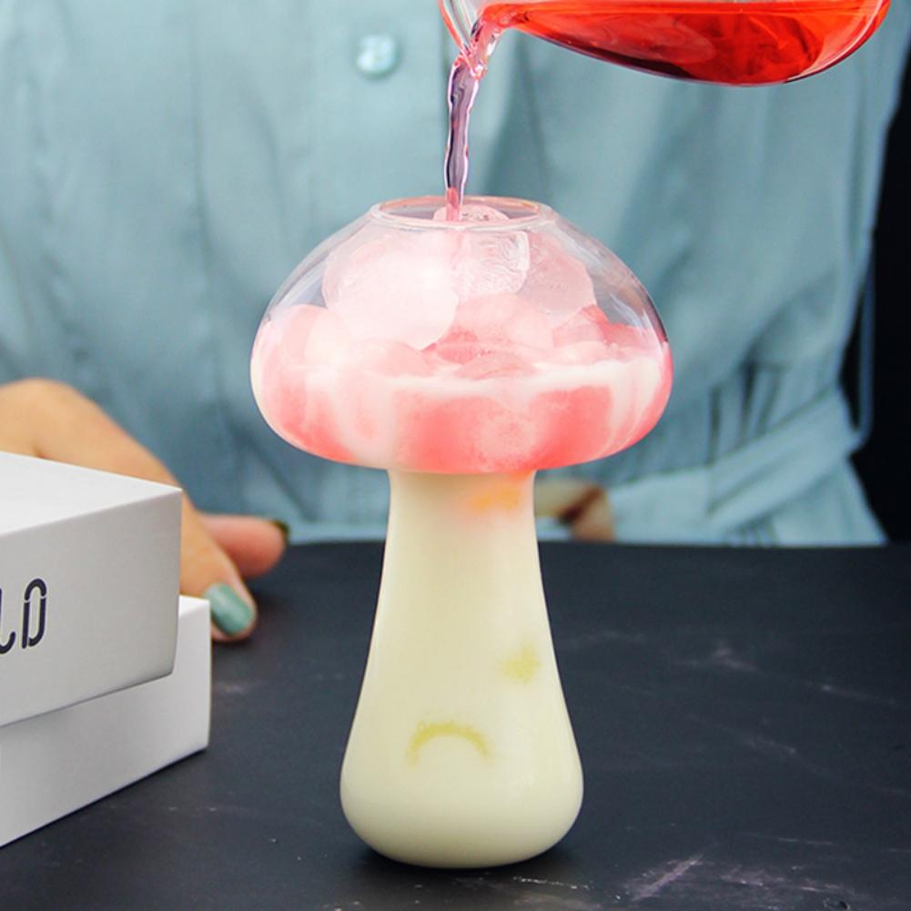 Стеклянная чашка для коктейля в форме гриба Creative Bar KTV Бокал для вина 280 мл