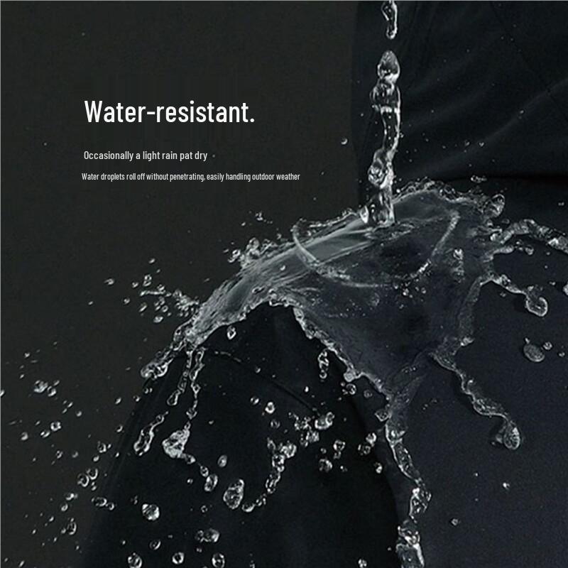 Giordano Men's Color-Block Padded Hooded Jacket