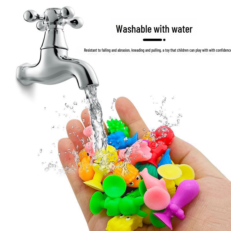 Креативные мультяшные животные на присосках декомпрессионные игрушки для веселого взаимодействия родителей и детей