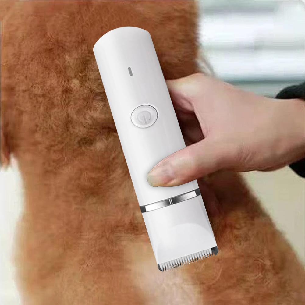 Dog Grooming Kit 4 in 1 Dog Grooming Clippers Paw Trimmer Pet Hair Trimmer for Paw Nail Face Ears Legs Body