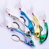 Fishing Spinners VIB Tremor Sequins Trout Spinners Metal Minnow Popper Crank Baits Trout Fishing Lures with Hooks for Saltwater