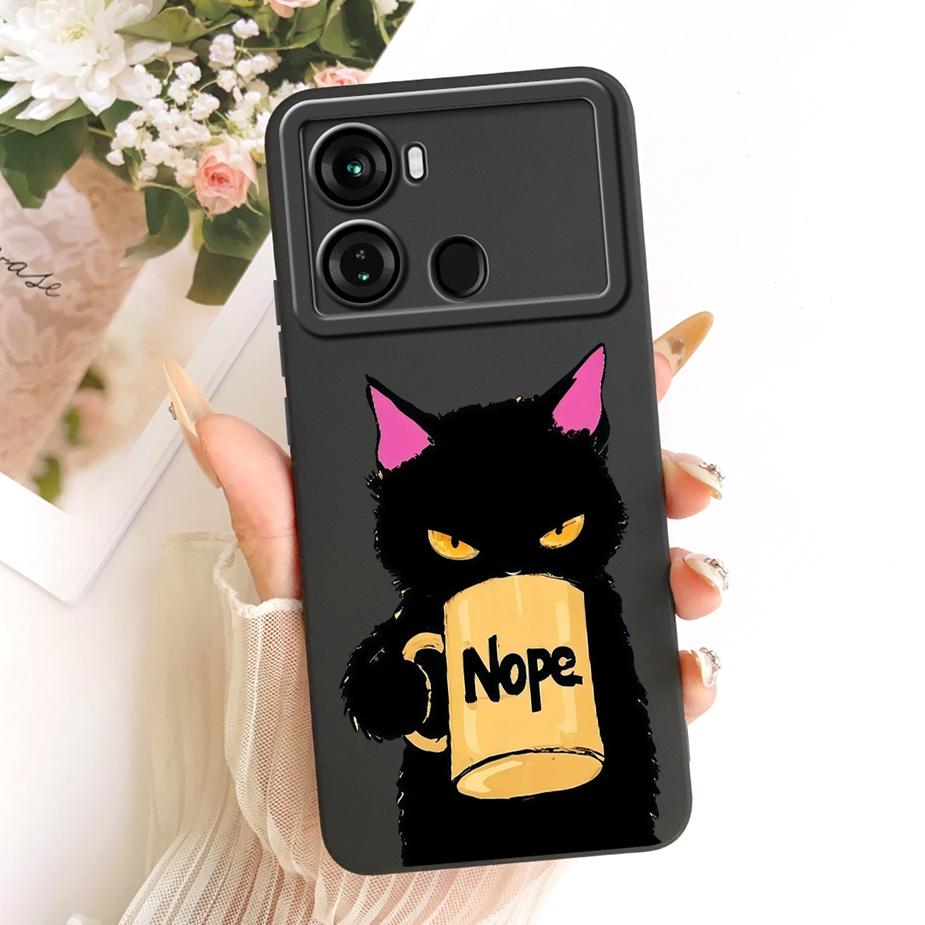 Чехол для Itel P40 Plus P683L Роскошный Чехол с Конфетным Покрасом Мягкий ТПУ Матовый Чехол для Телефона Для Itel P40 P 40 ItelP40 P40+ Задняя Крышка Сумки