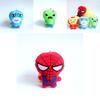 Плюшевая игрушка Marvel Мстители Человек-паук Американский солдат Кукла Милая 10 см Коллекционный подарок