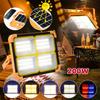 Уличный Солнечный Фонарь Solarlight Аварийный Кемпинговый Фонарь Перезаряжаемый Мощный Power Bank Светодиодный Фонарь для Палатки Мощный Фонарь