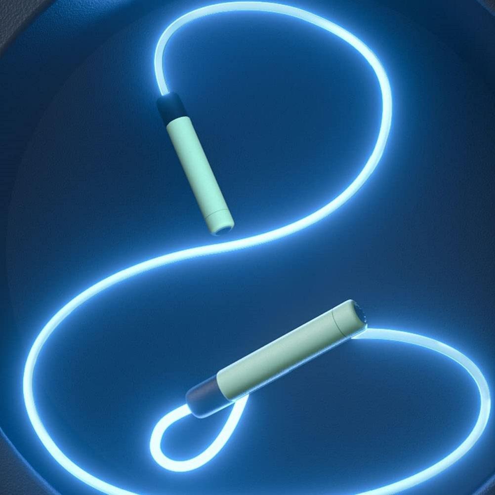 Светящаяся скакалка скакалкой LED Скакалка для детей и взрослых Фитнес