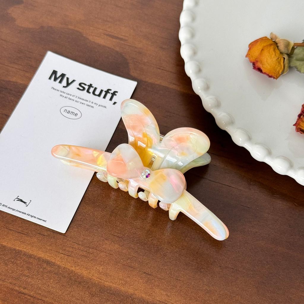 Очаровательная заколка для волос в корейском стиле с кроличьими ушками и сверкающими стразами разных цветов