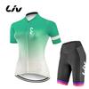 Женский летний короткий рукав Комплект велосипедной майки MTB Maillot Ropa Ciclismo Велосипедная одежда Дышащая велосипедная одежда С лямками