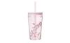 #2026 STARBUCKS JAPAN SAKURA 473мл СТЕКЛЯННЫЙ РОЗОВЫЙ ТЕРМОКРУЖКА БЕСПЛАТНАЯ ДОСТАВКА