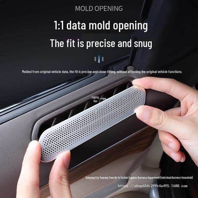 Stainless Steel A/C Vent Cover for AITO M7 Refresh Edition Pro