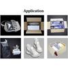 100 штук, ручной насос в комплекте AIR PAKPRO 3,9x5,9 дюйма прозрачные пластиковые надувные пакеты для воздушной упаковки, воздушные подушки, амортизирующие пакеты, наполнитель пустот, амортизация