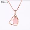 Женское ожерелье Lindon, кулон из медного сплава, циркон, модный подарок
