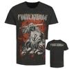 Футболка Warrior Powerwolf Мужская Женская Винтажная Графическая Футболка Металл Рок Группа 100% Хлопок Летняя Уличная Одежда Топ