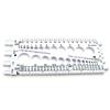 Durable Thread Gauge with Inch and Centimeter Ruler Bolt and Nut Identifier Gauge  Wall