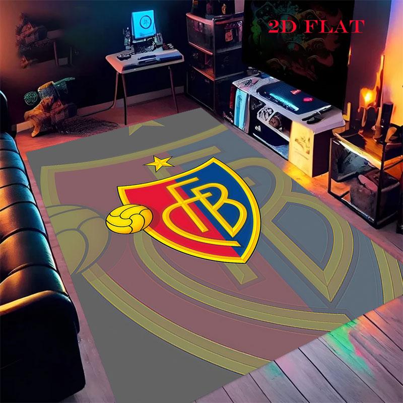 FC Basel Carpet Rug for Living Room Bedroom Home Sofa Decoration,Kids play Nonslip Floor Mat