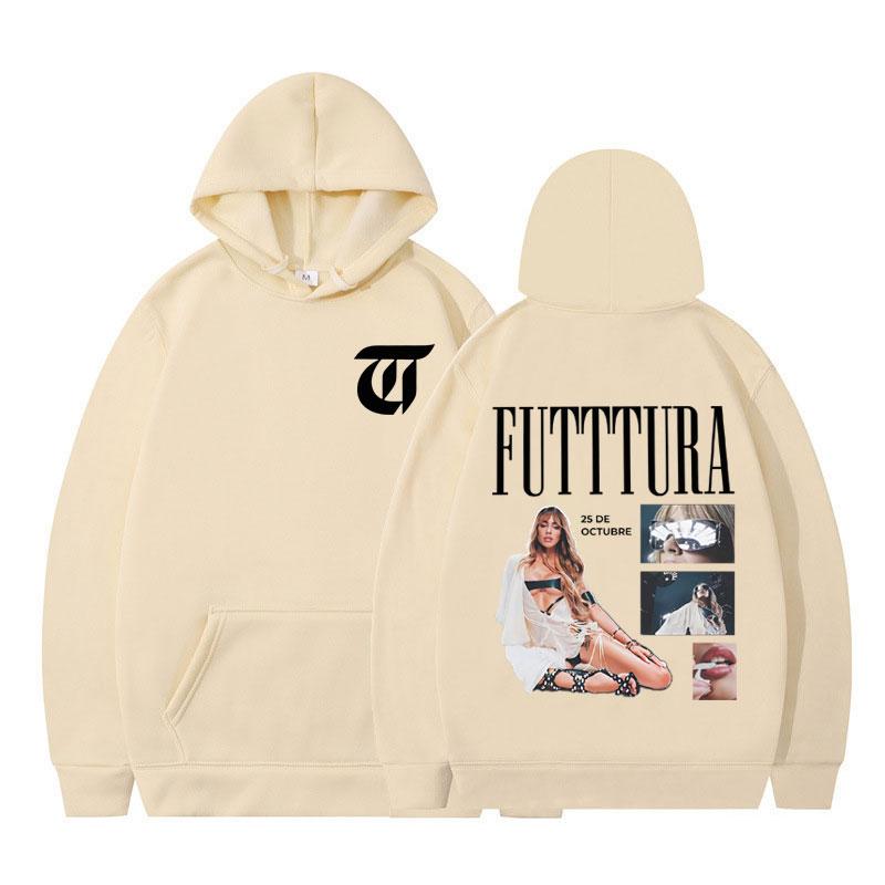 Singer TINI STOESSEL Futtura Album 2025 Tour Vintage Hoodie Men Women Fashion Pullover Casual Oversized Y2k Clothes Sweatshirts