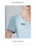 Professional Women's Short Sleeve Suit for Reception & Salon Staff