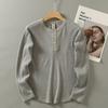 Foreign Trade Export OEM Goods Tail Goods Minimalist Long Sleeve Base Shirt