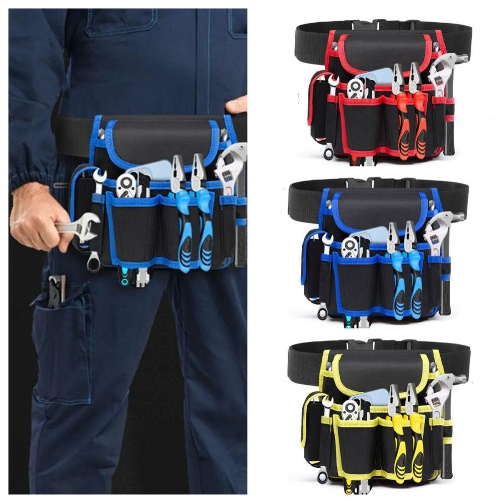Large-capacity Tools Bag Waist Pouch Waterproof Electrician Toolkit Carpenter