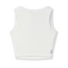 Fila Серия Archive Простой дизайн логотипа бренда Удобный Универсальный Без рукавов Приталенный жилет Женские топы Облачно-белый F11W527101F-WT