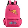 Anime One Piece Backpack for Boy Girl Hildren Back To School Schoolbag Student Kawaii Backpack Luffy Nami Usopp Lightweight Bags