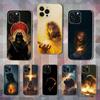 Религиозный Чехол с Иисусом для iPhone X, 14, 16, Mini, XS, SE, 12, 15, Pro, 17, Plus, 11, Max, 13, XR, Прозрачный Мягкий Чехол