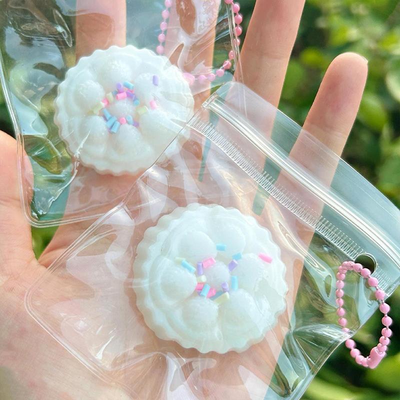 Tpr Медленная рикошетная игрушка с жемчужным бантом, кошачья лапка, сжимающая игрушка, мультяшная креативная милая кошачья лапка, декомпрессионная игрушка для детей и взрослых, подарок