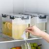 3.5L Drink Dispenser Fridge Beverage Dispenser with Spigot Beverage Liquid Drink Container for Summer Juice Cold Water
