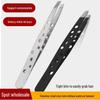 96 Stainless Steel Nine-Hole Tweezers for Eyebrows, White Hair, False Eyelashes, Double Eyelids