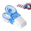 1/2/3Pcs Portable Pill Taker with Built-in Compartment Elderly Disabled Blister Pack Opener Assistance Tool Tablets Pills Dispenser Extractor Remover