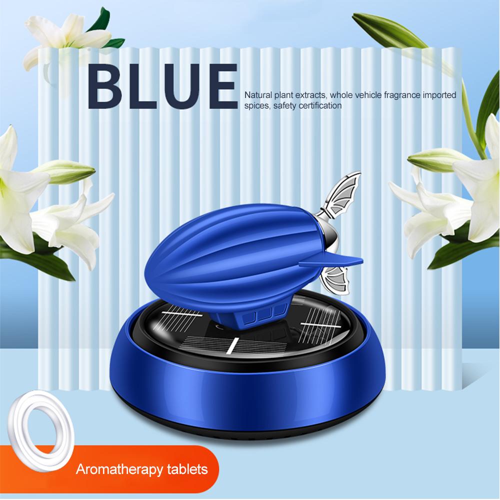 Солнечный автомобильный освежитель воздуха, центральная консоль, автомобильный парфюм, украшение космического корабля, внутреннее украшение, вращающийся диффузор духов для автомобиля на солнечной батарее